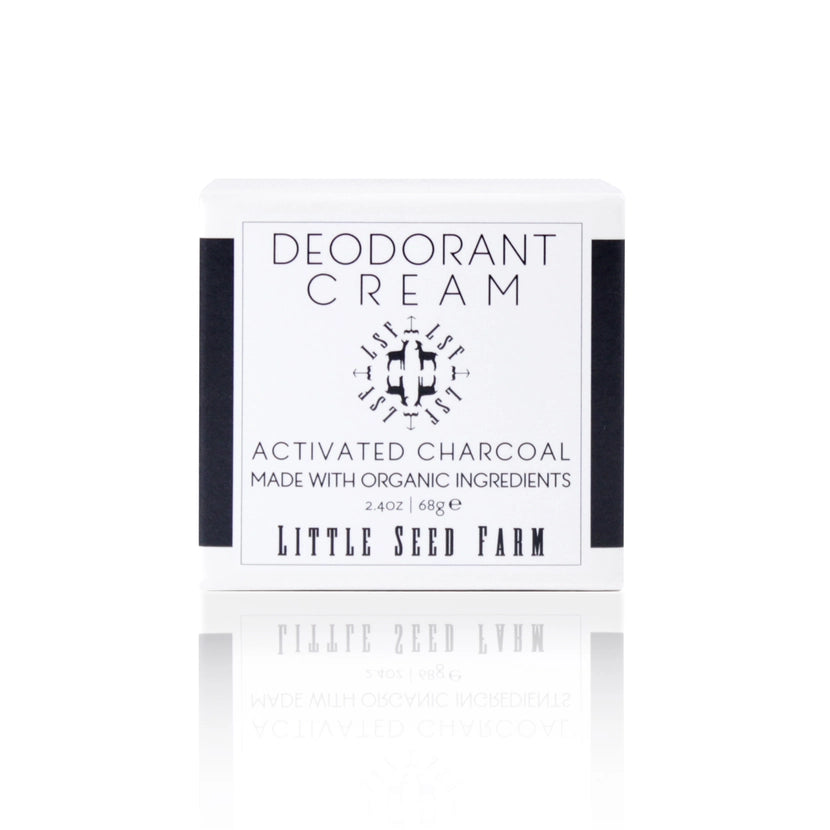 Activated Charcoal Deodorant Cream Organic Little Seed Farm
