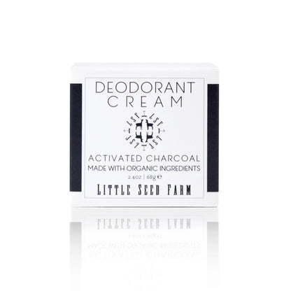 Activated Charcoal Deodorant Cream Organic Little Seed Farm